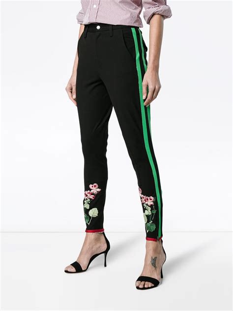 pamtaloni gucci donna floreali|Gucci Flora .